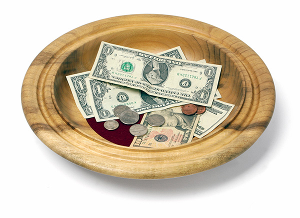 Offering plate